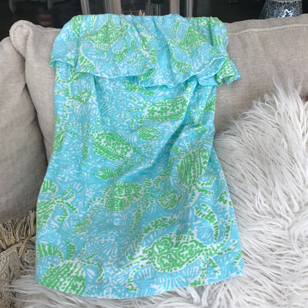 Lilly pulitzer Wiley tube top